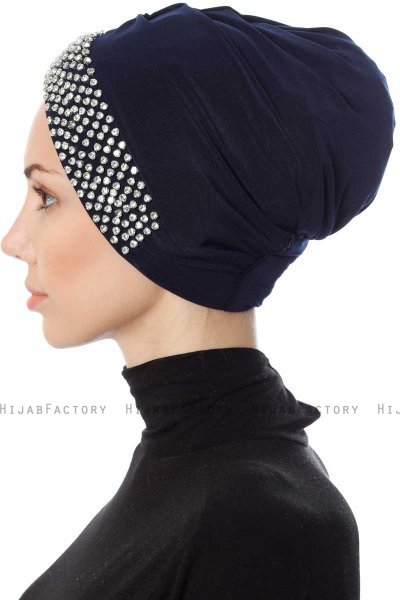 Irmak - Turban Bleu Marin