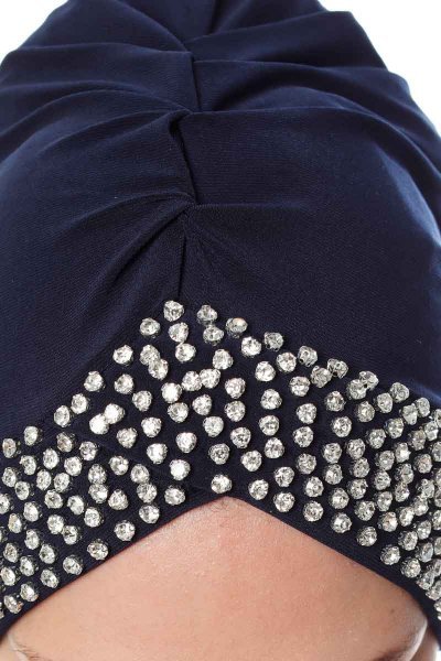 Irmak - Turban Bleu Marin