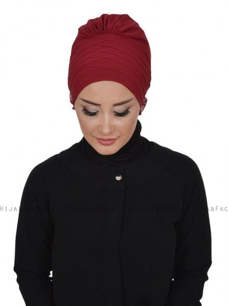 Jane Bordeaux Chiffon Turban Ayse Turban 325905d
