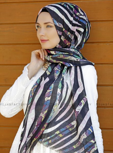Dounia - Hijab à Motifs