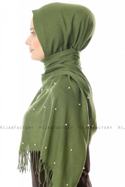 Kadri - Hijab Kaki Avec Des Perles - Özsoy