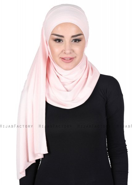 Kaisa - Hijab Coton Pratique Vieux Rose