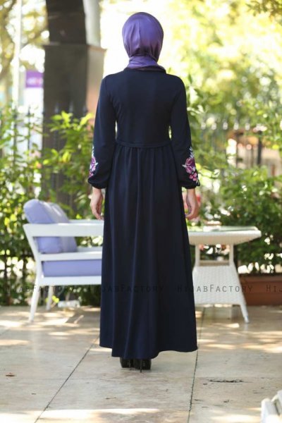 Lexie - Robe Bleu Marine - Insirah