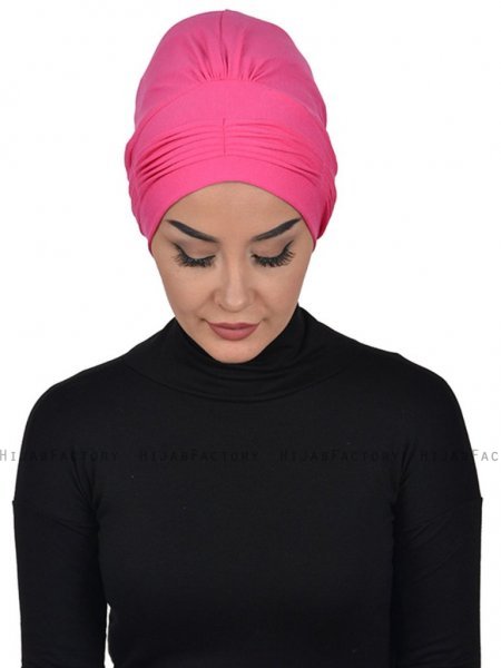 Linda Fuchsia Bomull Turban Ayse Turban 321913-3