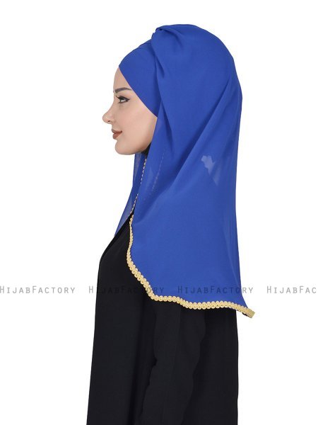 Louise - Hijab Pratique Bleu - Ayse Turban