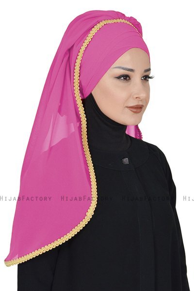 Louise - Hijab Pratique Fuchsia - Ayse Turban