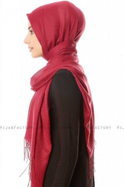 Lunara - Hijab Bordeaux - Özsoy