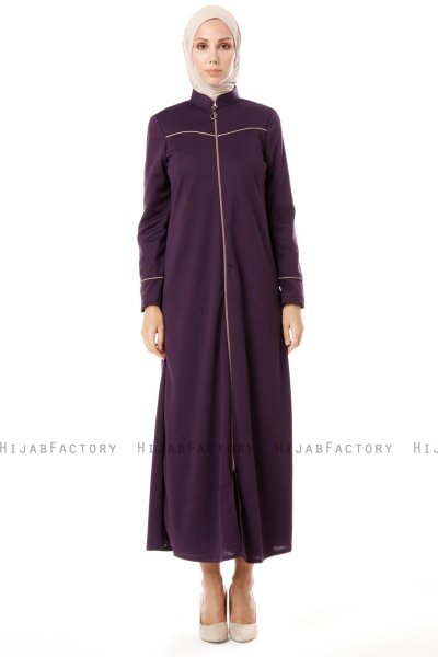 Lylah - Abaya Violet - Miss Cazibe