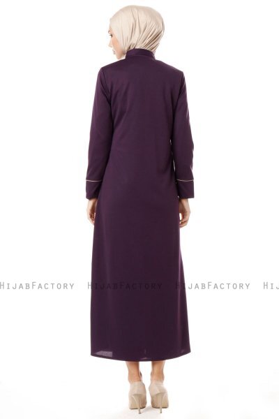 Lylah - Abaya Violet - Miss Cazibe