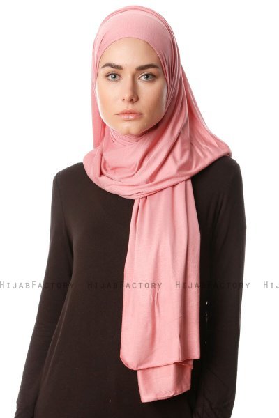 Melek - Hijab Jersey Premium Rose Foncé - Ecardin