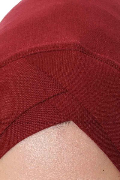 Mia - Hijab Al Amira Bordeaux One-Piece - Ecardin
