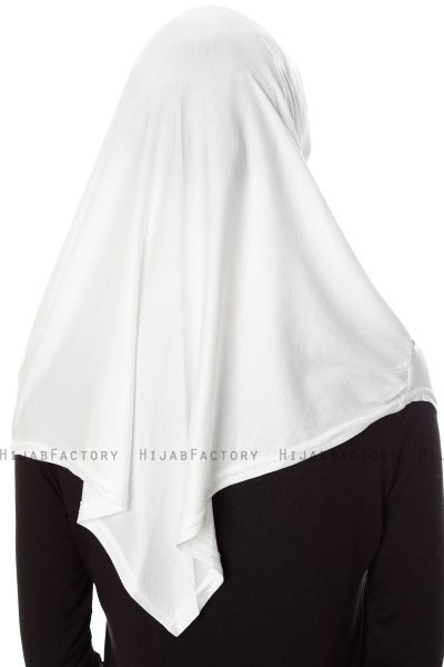 Mia - Hijab Al Amira Crème One-Piece - Ecardin