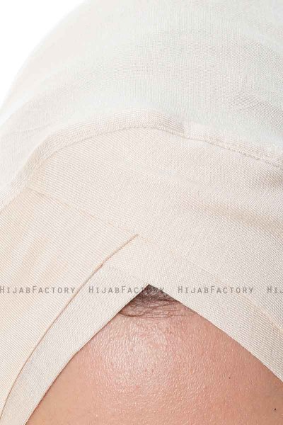 Mia - Hijab Al Amira Beige Clair One-Piece - Ecardin