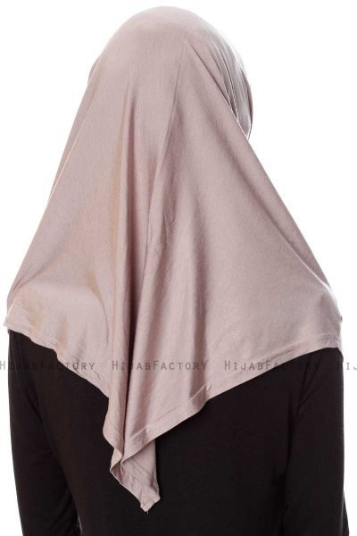 Mia - Hijab Al Amira Gris Pierre One-Piece - Ecardin