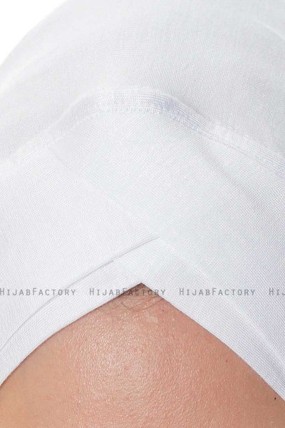 Mia - Hijab Al Amira Blanc One-Piece - Ecardin