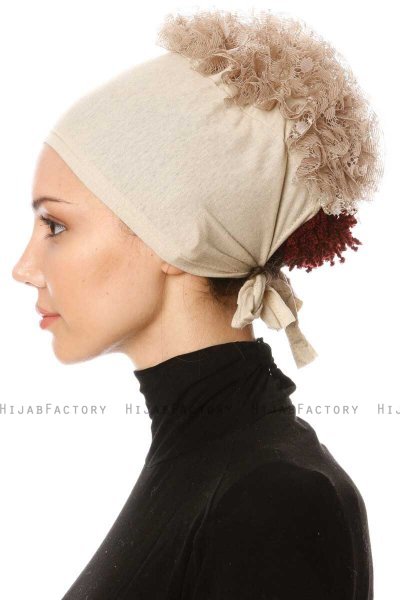 Munire - Bonnet Taupe - Özsoy
