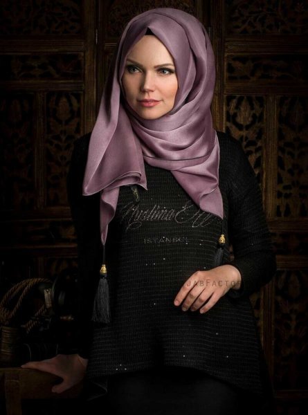 MW Ljus Taupe Chiffon Hijab Sjal Muslima Wear 310215a