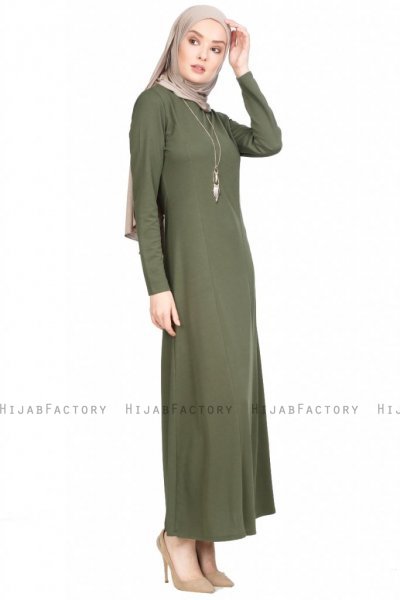 Naila Khaki Klänning Miss Halima 280348b