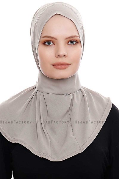 Narin - Hijab Crepe Pratique One-Piece Le Sable