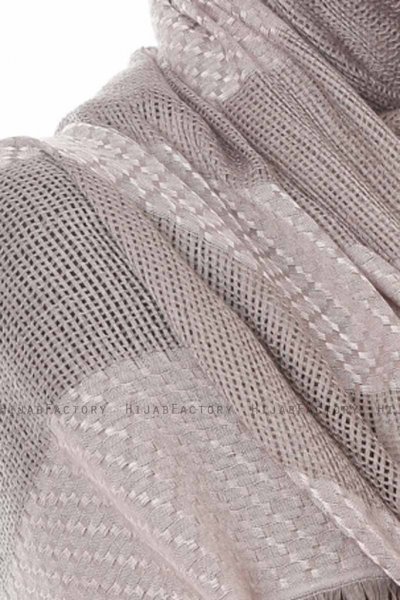 Necla - Hijab Deux Couleurs Gris - Özsoy
