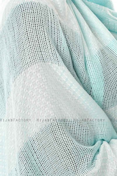 Necla - Hijab Deux Couleurs Vert - Özsoy