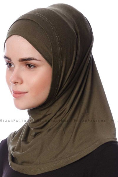 Nehir - Hijab 2-Piece Al Amira Kaki