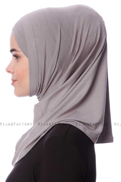 Nehir - Hijab 2-Piece Al Amira Gris Clair