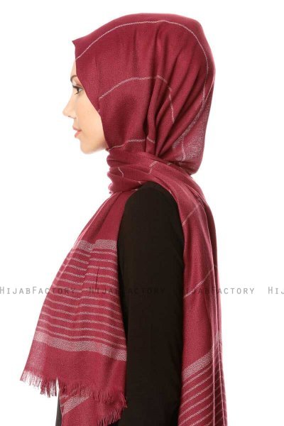 Nihal - Hijab Burgundy - Özsoy