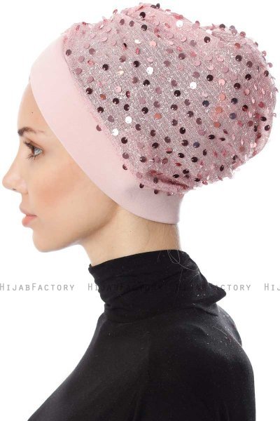Nurten - Turban Vieux Rose