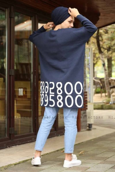 Nylah - Tunique Bleu Marin - Lysa Studio