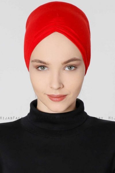 Pileli Röd Criss Cross Underslöja 200617b