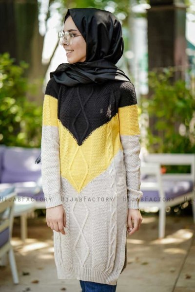 Priscilla - Tunique Noir - Insirah