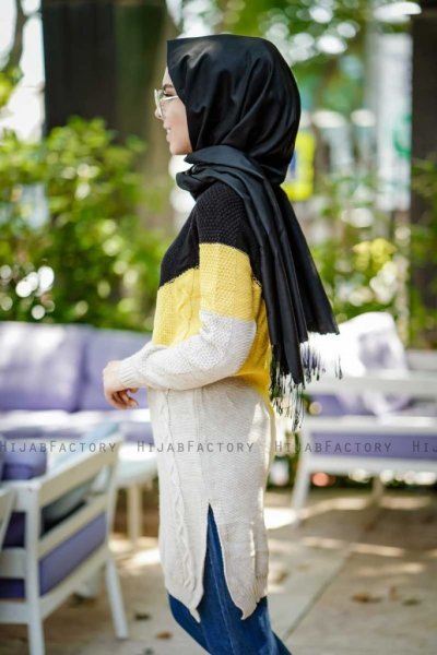 Priscilla - Tunique Noir - Insirah