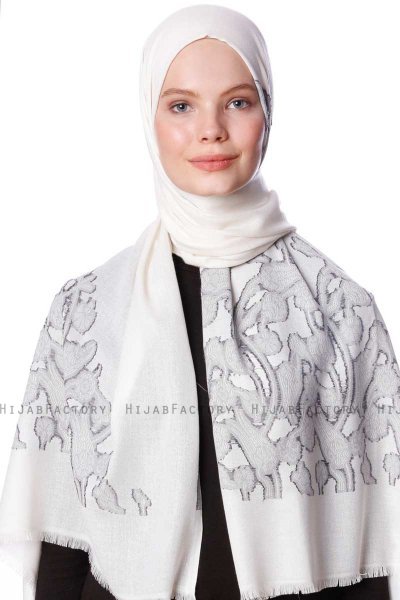 Roshan - Hijab Crème - Özsoy