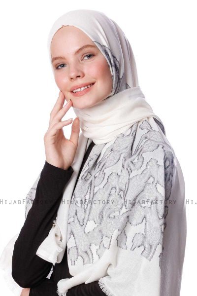Roshan - Hijab Crème - Özsoy
