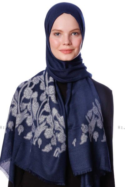 Roshan - Hijab Bleu Marin - Özsoy