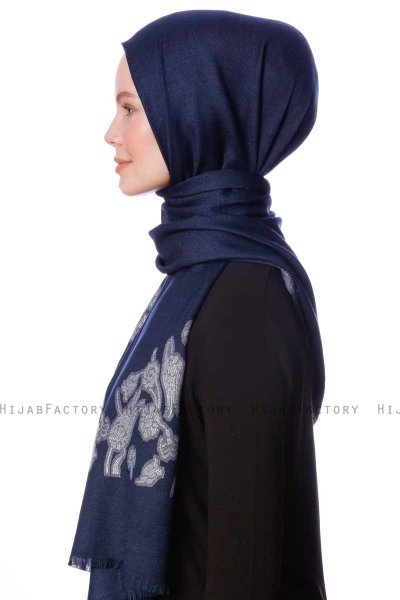 Roshan - Hijab Bleu Marin - Özsoy