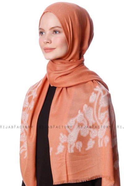 Roshan - Hijab Rouge Brique - Özsoy