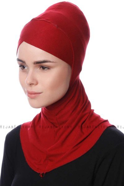Safiye - Bonnet Ninja Bordeaux - Ecardin