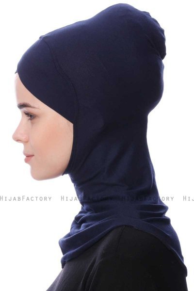 Safiye - Bonnet Ninja Bleu Marin - Ecardin