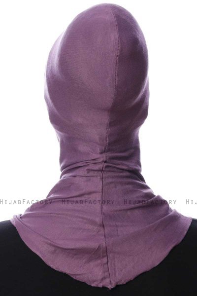 Safiye - Bonnet Ninja Violet Foncé - Ecardin