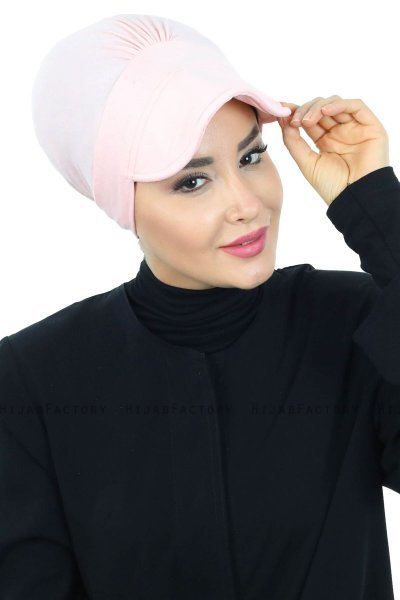 Sandra - Turban En Coton Vieux Rose - Ayse Turban