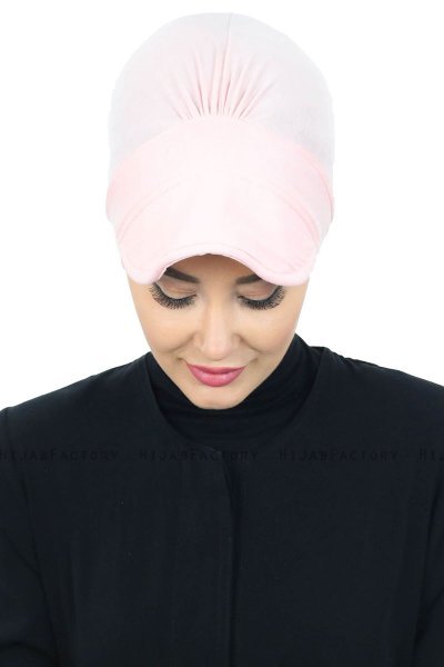 Sandra - Turban En Coton Vieux Rose - Ayse Turban