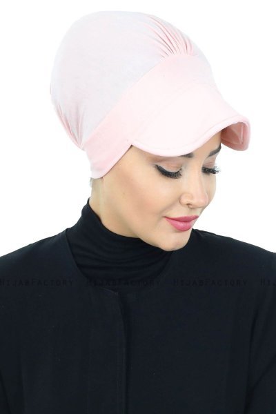 Sandra - Turban En Coton Vieux Rose - Ayse Turban