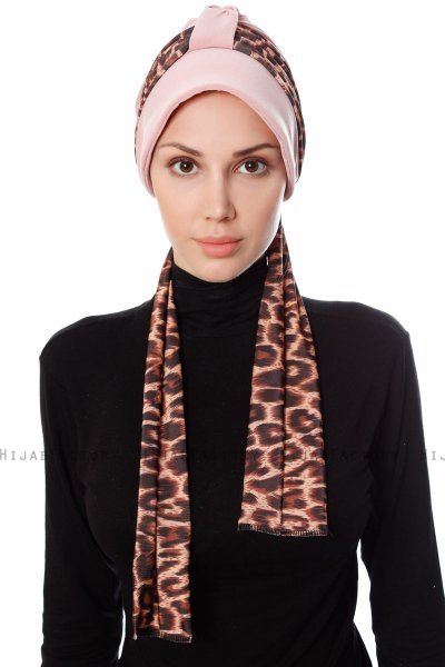 Sanem - Turban Vieux Rose