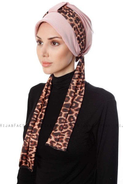 Sanem - Turban Vieux Rose