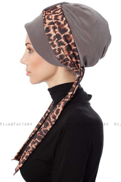 Sanem - Turban Taupe