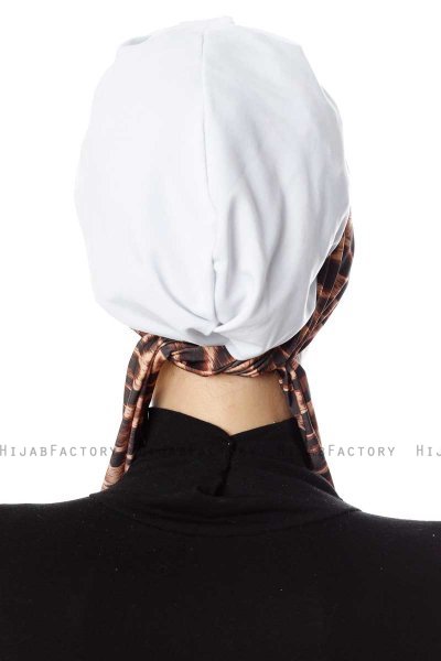 Sanem - Turban Blanc