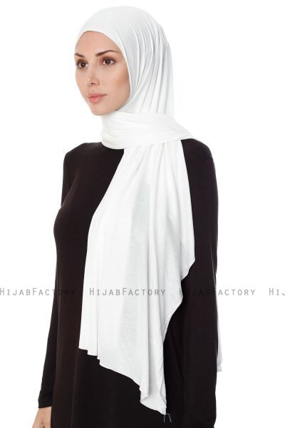 Seda - Hijab Jersey Crème - Ecardin