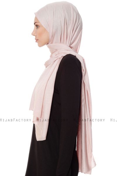 Seda - Hijab Jersey Vieux Rose - Ecardin